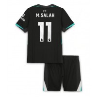 Camiseta Liverpool Mohamed Salah #11 Segunda Equipación Replica 2024-25 para niños mangas cortas (+ Pantalones cortos)